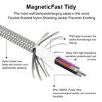 High Speed Gigabit & 8K UHD Data Cable with Magnetic Cord