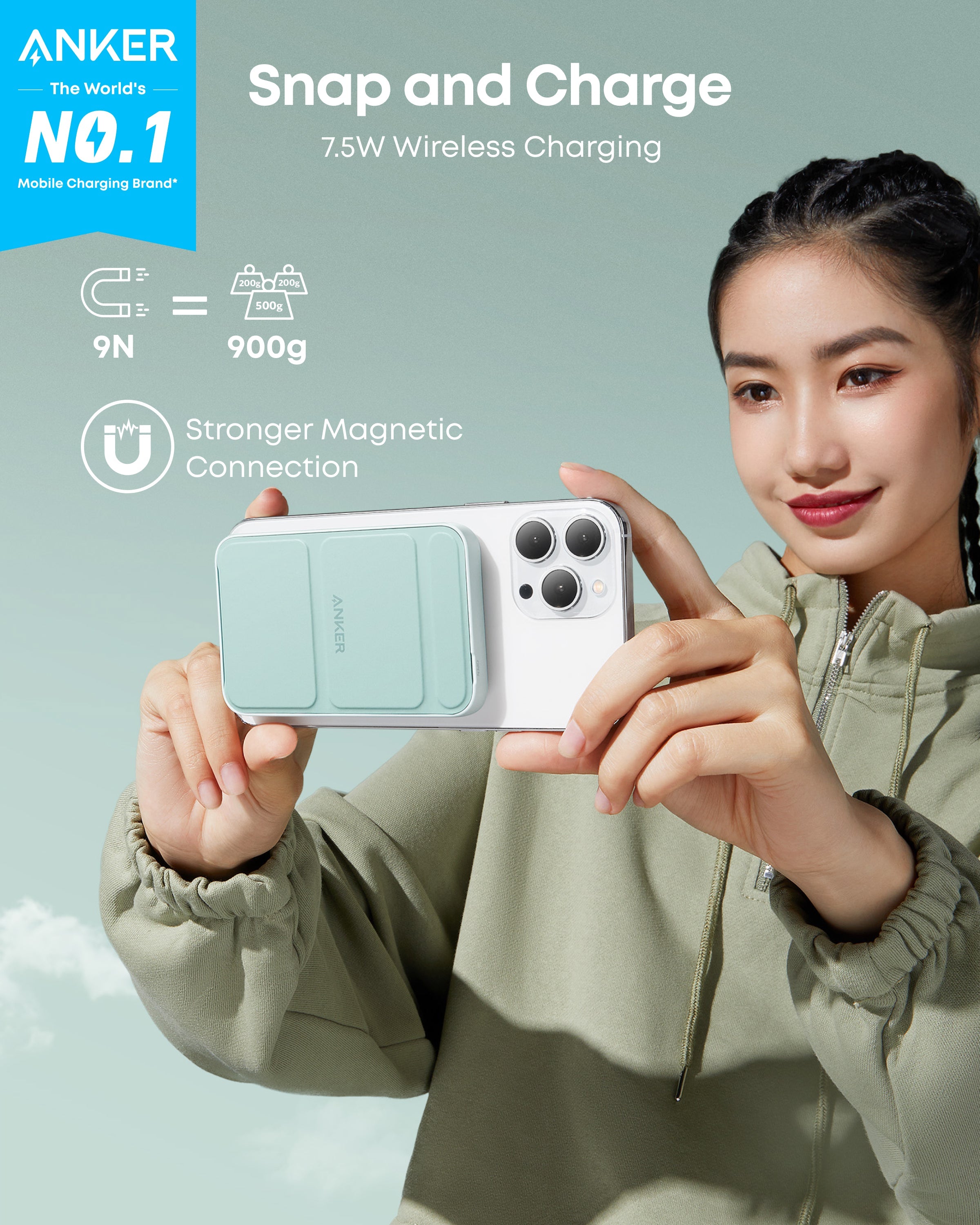 Anker 622 Magnetic Battery (MagGo)
