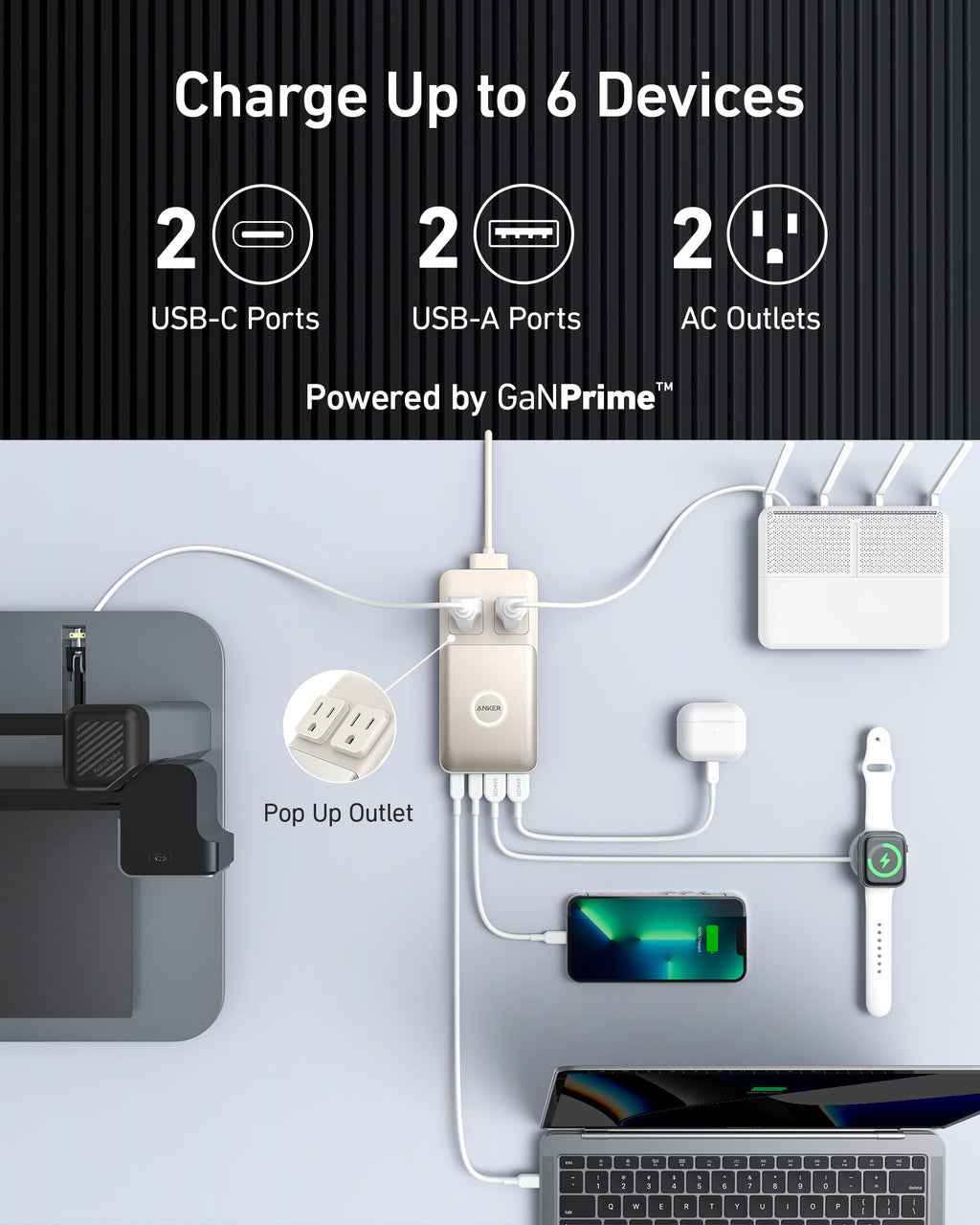 Anker 727 Charging Station (GaNPrime 100W)