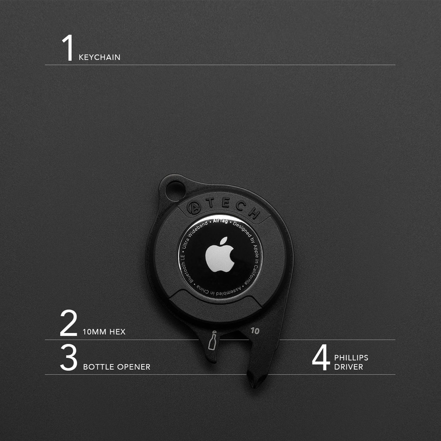 AirTag Multitool 4-in-1 Lite