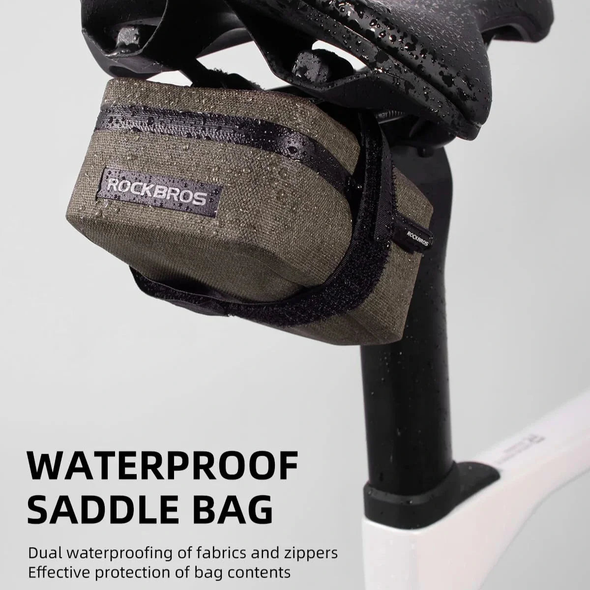 Waterproof Bike Saddle Bag 48g